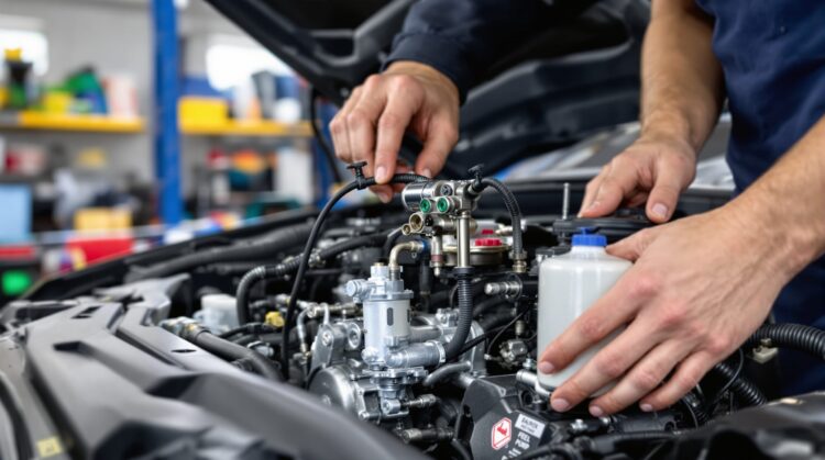 différence entre pompe de gavage et pompe à carburant