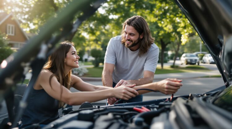 batterie de voiture en panne