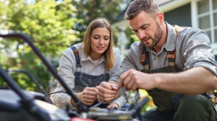 comment changer câble traction tondeuse honda gcv 160