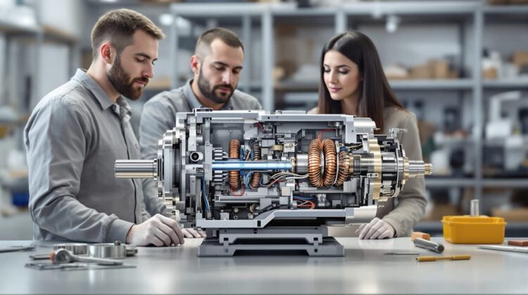 fonctionnement d un moteur electrique