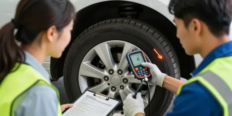 comment enlever le voyant pression des pneus