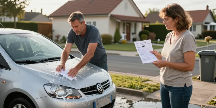 laver sa voiture chez soi interdit depuis quand