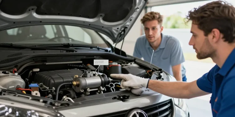 où se trouve le démarreur