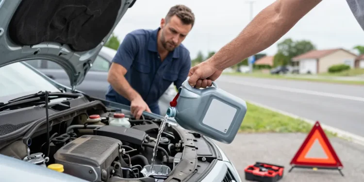 peut-on remplacer le liquide de refroidissement par de l'eau
