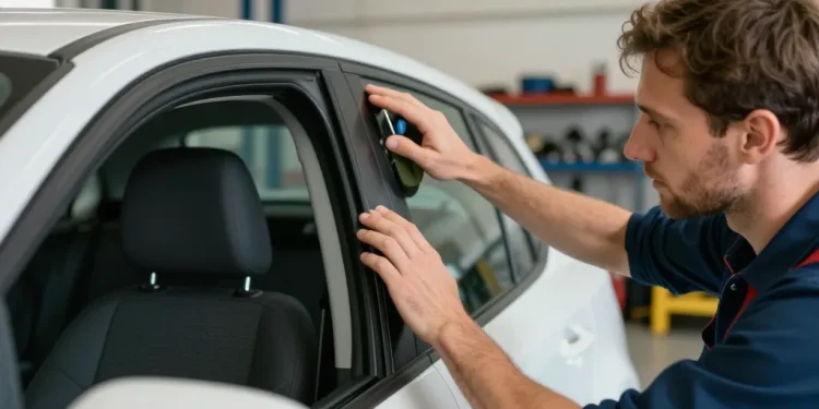 comment remonter manuellement une vitre électrique