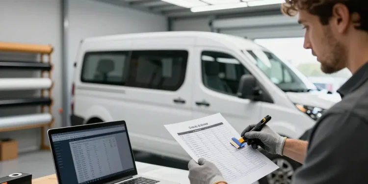 flocage véhicule utilitaire prix