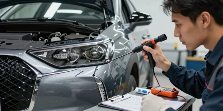 problème étanchéité feu arrière ds7