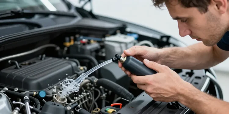 comment enlever l'air dans le circuit de gasoil