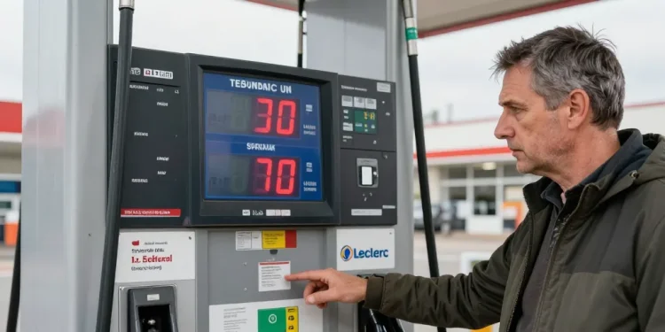 carburant à prix coûtant ce week-end leclerc