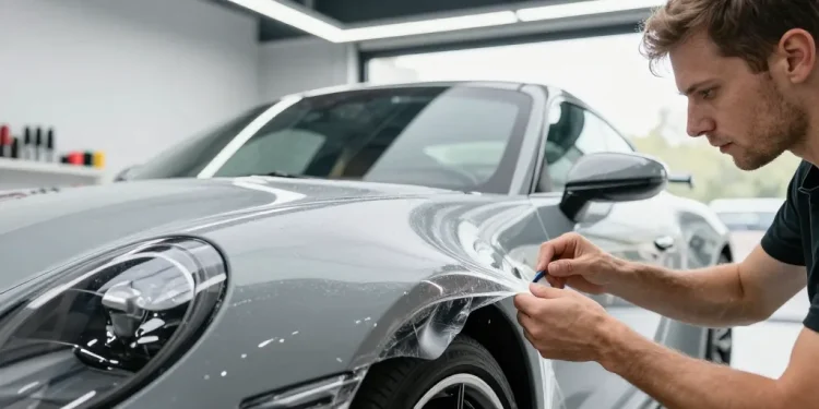 covering porsche