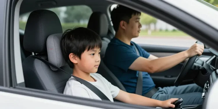 taille pour monter devant en voiture