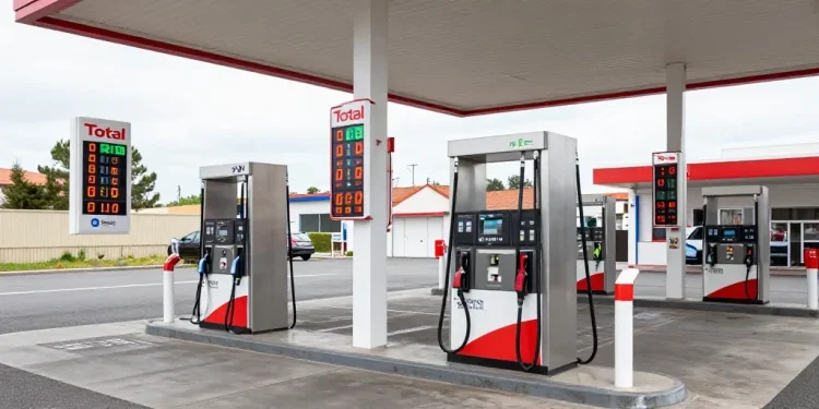 prix carburant total access fos sur-mer